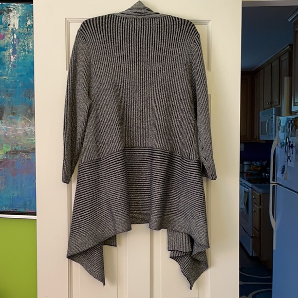 Once 1 Again Metallic Sweater Jacket - Picture 9 of 11